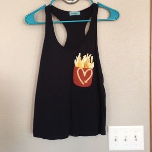 A fun fry pocket tank top!